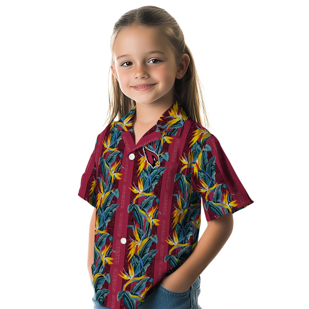 Arizona Cardinals Hawaiian Shirt - Paradise Vines | Moonbestprint