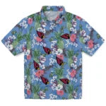 Arizona Cardinals Hawaiian Shirt - Pineapple Bouquet | Moonbestprint