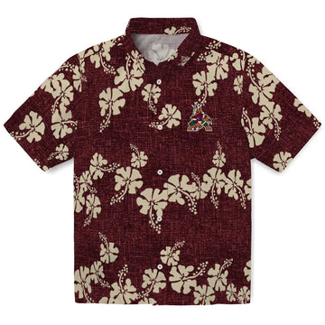 Arizona Coyotes Hawaiian Shirt - 50th State Flower – Moonbestprint