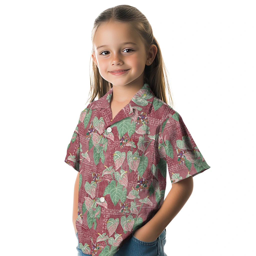 Arizona Coyotes Hawaiian Shirt - Anthurium Overlay – Moonbestprint