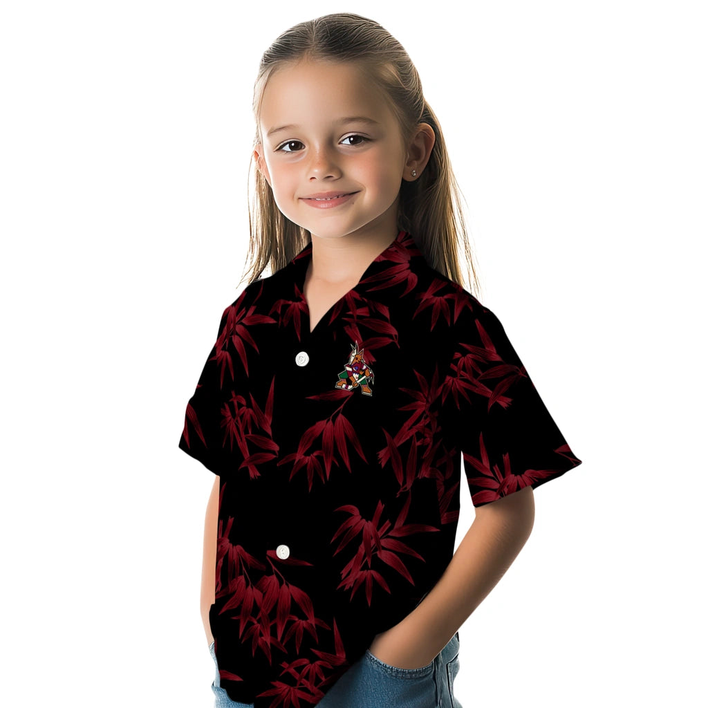 Arizona Coyotes Hawaiian Shirt - Bamboo Branches – Moonbestprint