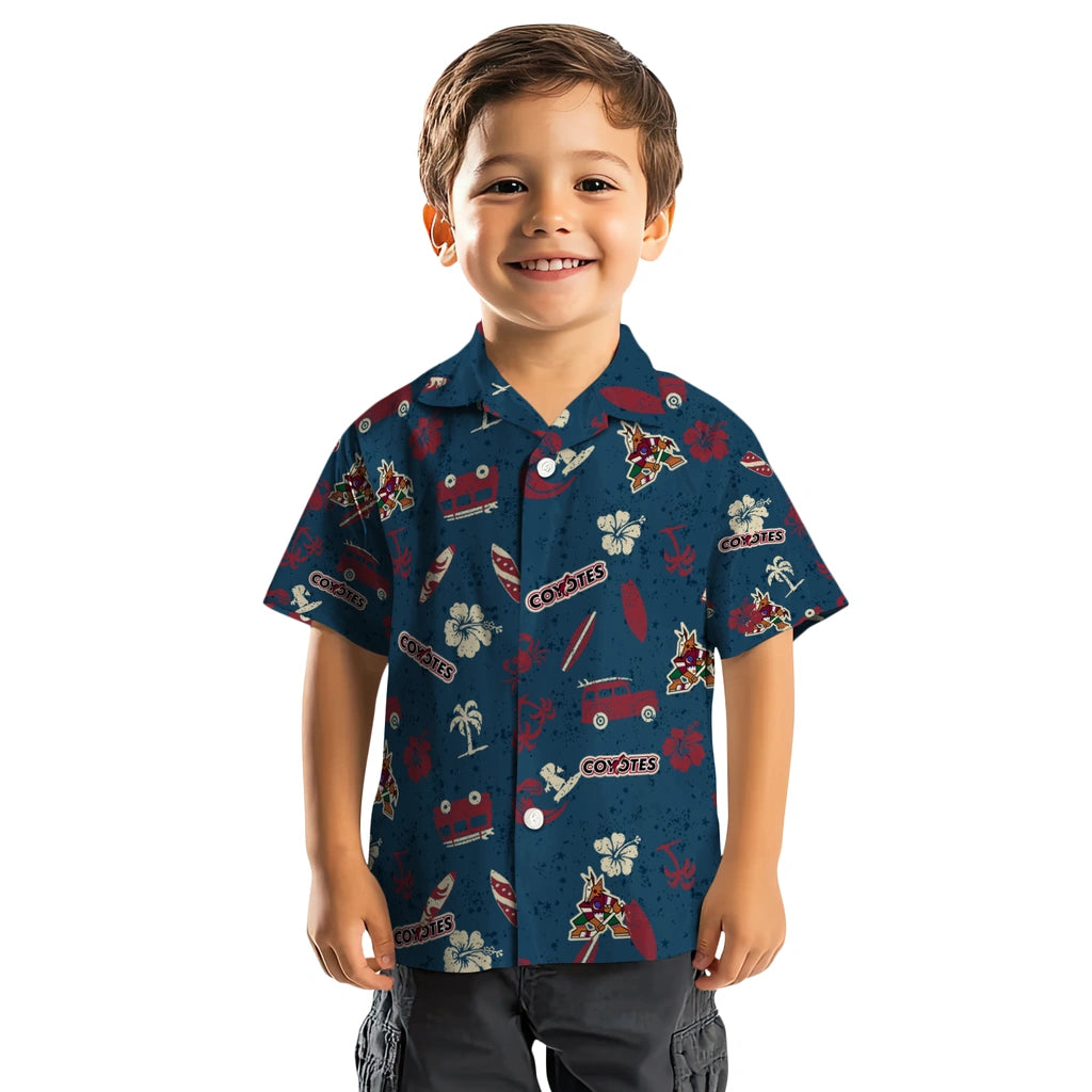 Arizona Coyotes Hawaiian Shirt - Beach Vibe – Moonbestprint
