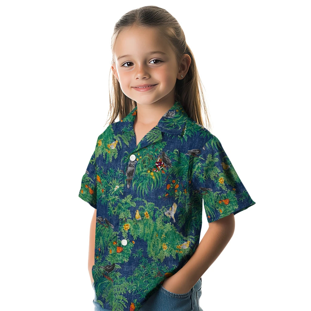 Arizona Coyotes Hawaiian Shirt - Bird Canopy | Moonbestprint