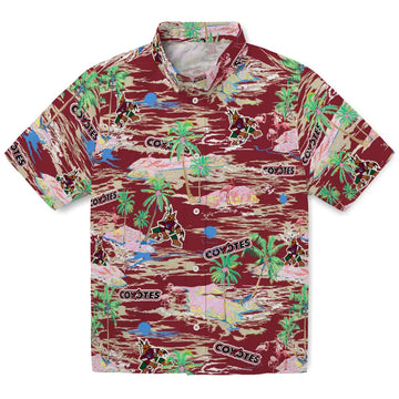 Arizona Coyotes Hawaiian Shirt - Hawaii Island - Moonbestprint