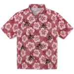 Arizona Coyotes Hawaiian Shirt - Hibiscus Cluster – Moonbestprint