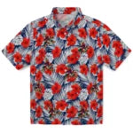 Arizona Coyotes Hawaiian Shirt - Hibiscus Fiesta – Moonbestprint