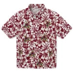 Arizona Coyotes Hawaiian Shirt - Hibiscus Motif – Moonbestprint