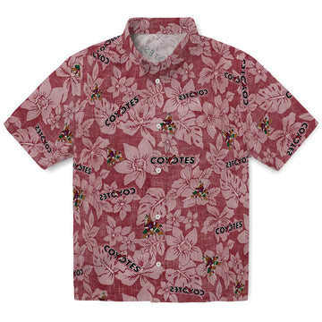 Arizona Coyotes Hawaiian Shirt - Hibiscus Oasis – Moonbestprint