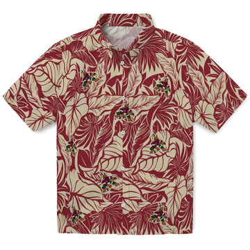 Arizona Coyotes Hawaiian Shirt - Monstera Layer – Moonbestprint