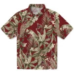 Arizona Coyotes Hawaiian Shirt - Palm Leaves – Moonbestprint