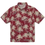 Arizona Coyotes Hawaiian Shirt - Palm Tree Motif – Moonbestprint
