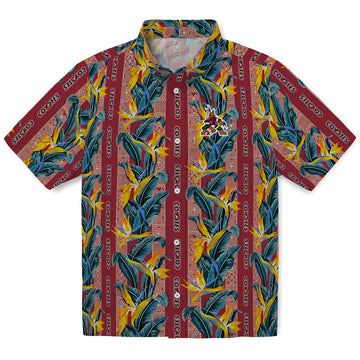 Arizona Coyotes Hawaiian Shirt - Paradise Vines – Moonbestprint