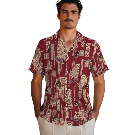 Arizona Coyotes Hawaiian Shirt - Turtle Lines – Moonbestprint
