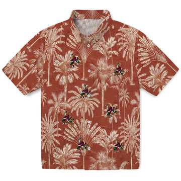 Arizona Coyotes Hawaiian Shirt - Vintage Palm Tree – Moonbestprint