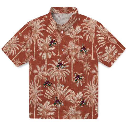 Arizona Coyotes Hawaiian Shirt - Vintage Palm Tree – Moonbestprint