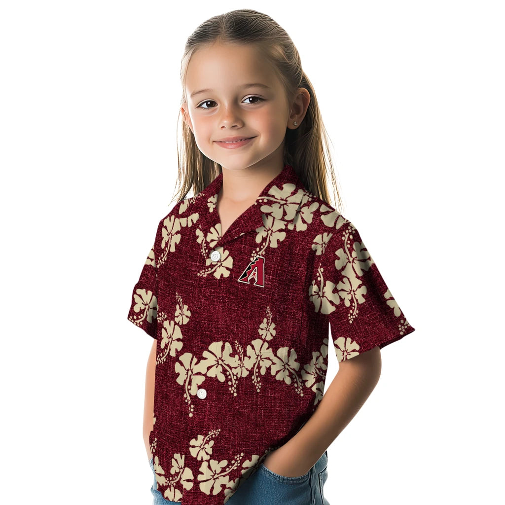 Arizona Diamondbacks Hawaiian Shirt - 50th State Flower | Moonbestprint