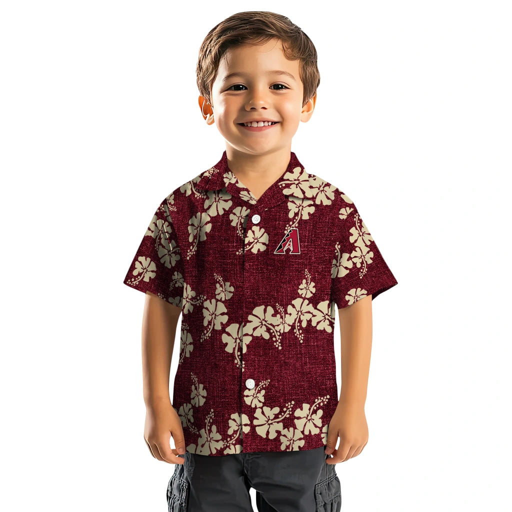Arizona Diamondbacks Hawaiian Shirt - 50th State Flower | Moonbestprint