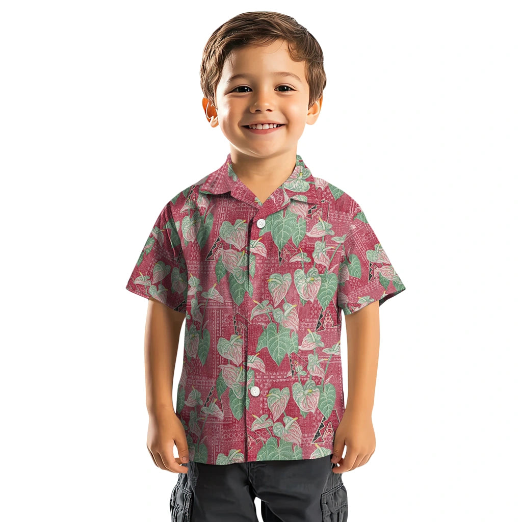 Arizona Diamondbacks Hawaiian Shirt - Anthurium Overlay | Moonbestprint