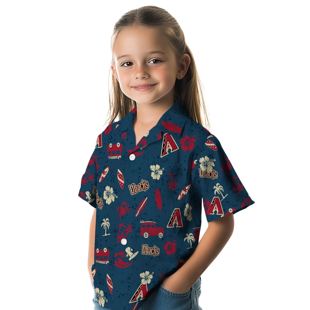 Arizona Diamondbacks Hawaiian Shirt - Beach Vibe | Moonbestprint