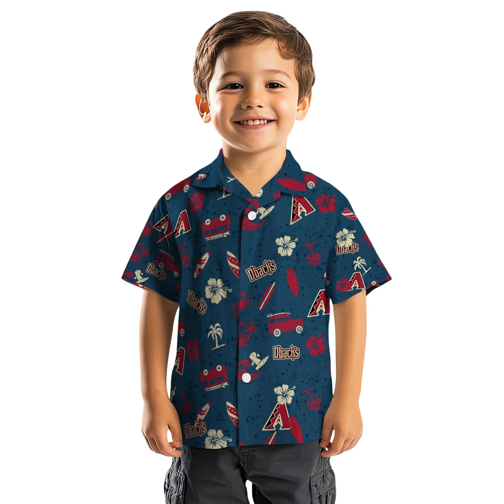 Arizona Diamondbacks Hawaiian Shirt - Beach Vibe | Moonbestprint