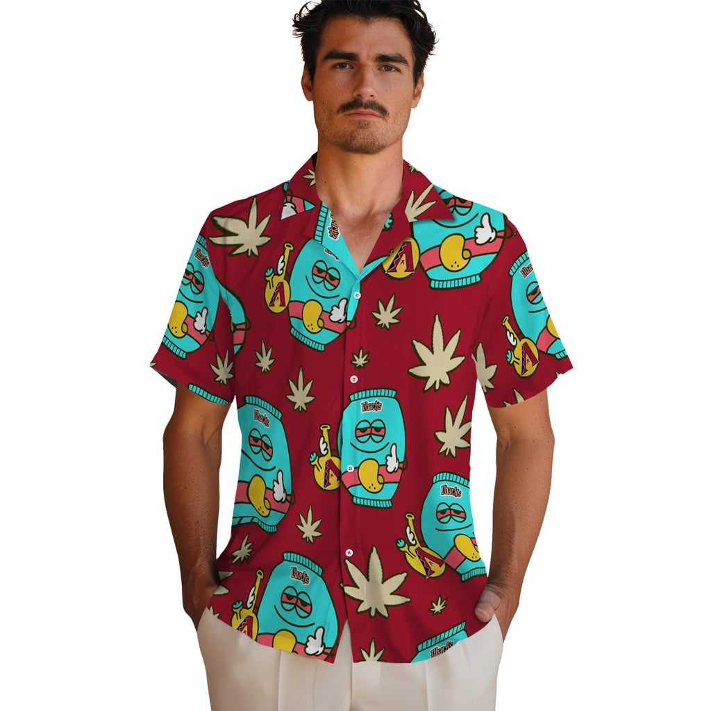 Arizona Diamondbacks Hawaiian Shirt - Chill Vibe | Moonbestprint