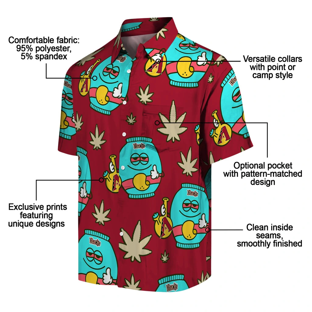 Arizona Diamondbacks Hawaiian Shirt - Chill Vibe | Moonbestprint