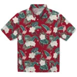 Arizona Diamondbacks Hawaiian Shirt - Flamingo and Hibiscus | Moonbestprint