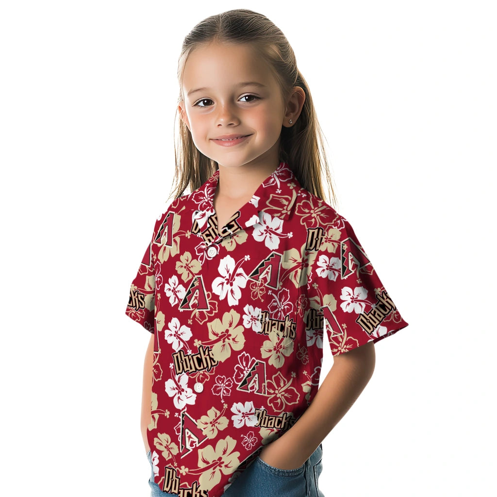 Arizona Diamondbacks Hibiscus Bloom Hawaiian Shirt – Moonbestprint