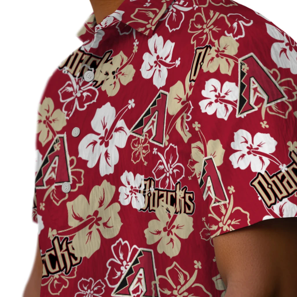 Arizona Diamondbacks Hibiscus Bloom Hawaiian Shirt – Moonbestprint