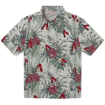 Arizona Diamondbacks Hawaiian Shirt - Hibiscus Designs | Moonbestprint