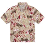 Arizona Diamondbacks Hawaiian Shirt - Hibiscus Overlay | Moonbestprint