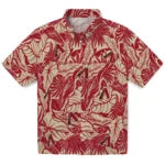 Arizona Diamondbacks Hawaiian Shirt - Monstera Layer | Moonbestprint