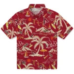 Arizona Diamondbacks Hawaiian Shirt - Palm Tree Island | Moonbestprint
