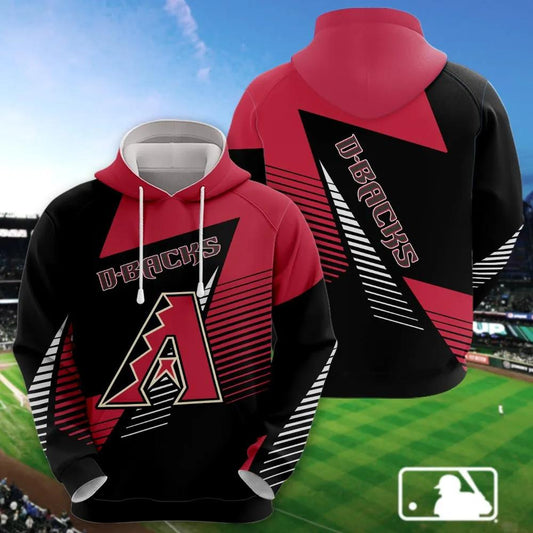 Arizona Diamondbacks Printed MLB All Over Print Hoodie -Moonbestprint