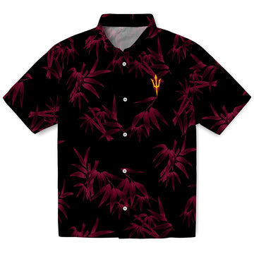 Arizona State Sun Devils Hawaiian Shirt - Bamboo Branches | Moonbestprint