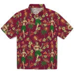 Arizona State Sun Devils Hawaiian Shirt - Hawaiian Girls Design | Moonbestprint