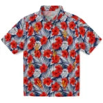 Arizona State Sun Devils Hawaiian Shirt - Hibiscus Fiesta | Moonbestprint