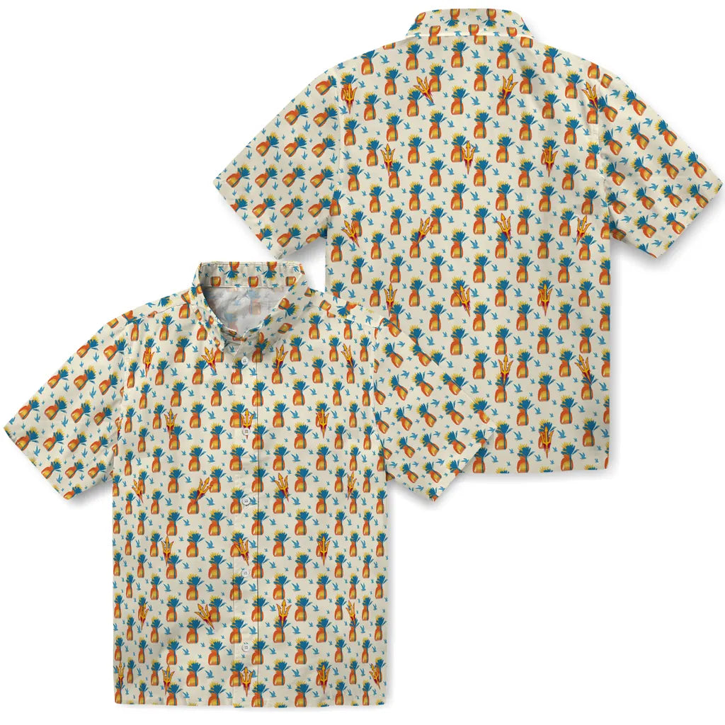 Arizona State Sun Devils Hawaiian Shirt - Pineapple Delight | Moonbestprint
