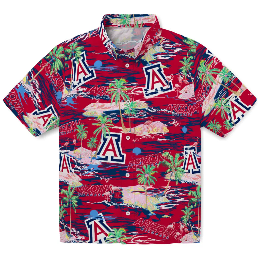 Arizona Wildcats Flamingo Retreat 2026 Hawaiian Shirt – Moonbestprint