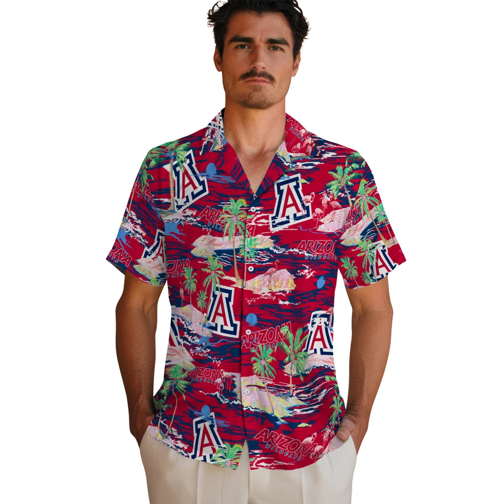 Arizona Wildcats Flamingo Retreat 2026 Hawaiian Shirt – Moonbestprint