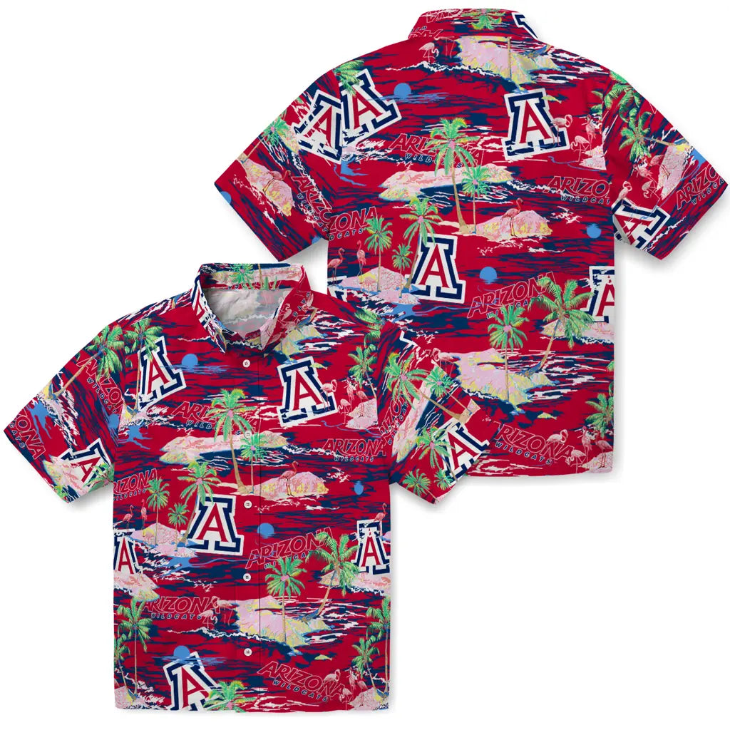 Arizona Wildcats Flamingo Retreat 2026 Hawaiian Shirt – Moonbestprint