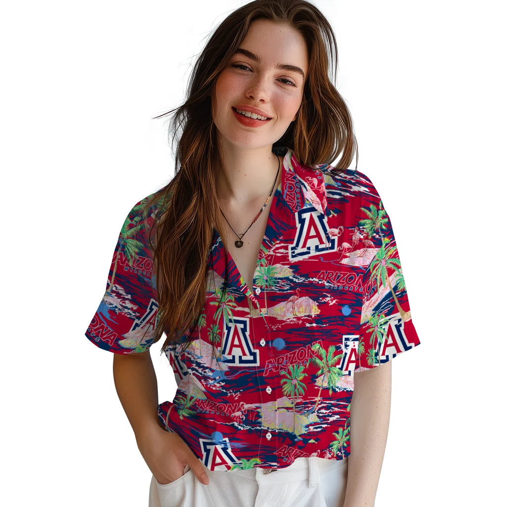Arizona Wildcats Flamingo Retreat 2026 Hawaiian Shirt – Moonbestprint