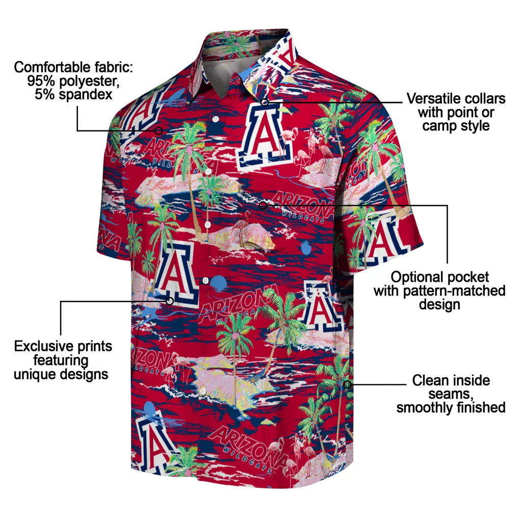 Arizona Wildcats Flamingo Retreat 2026 Hawaiian Shirt – Moonbestprint