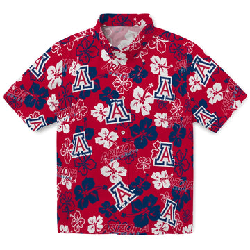 Arizona Wildcats Hibiscus Bloom Hawaiian Shirt – Moonbestprint