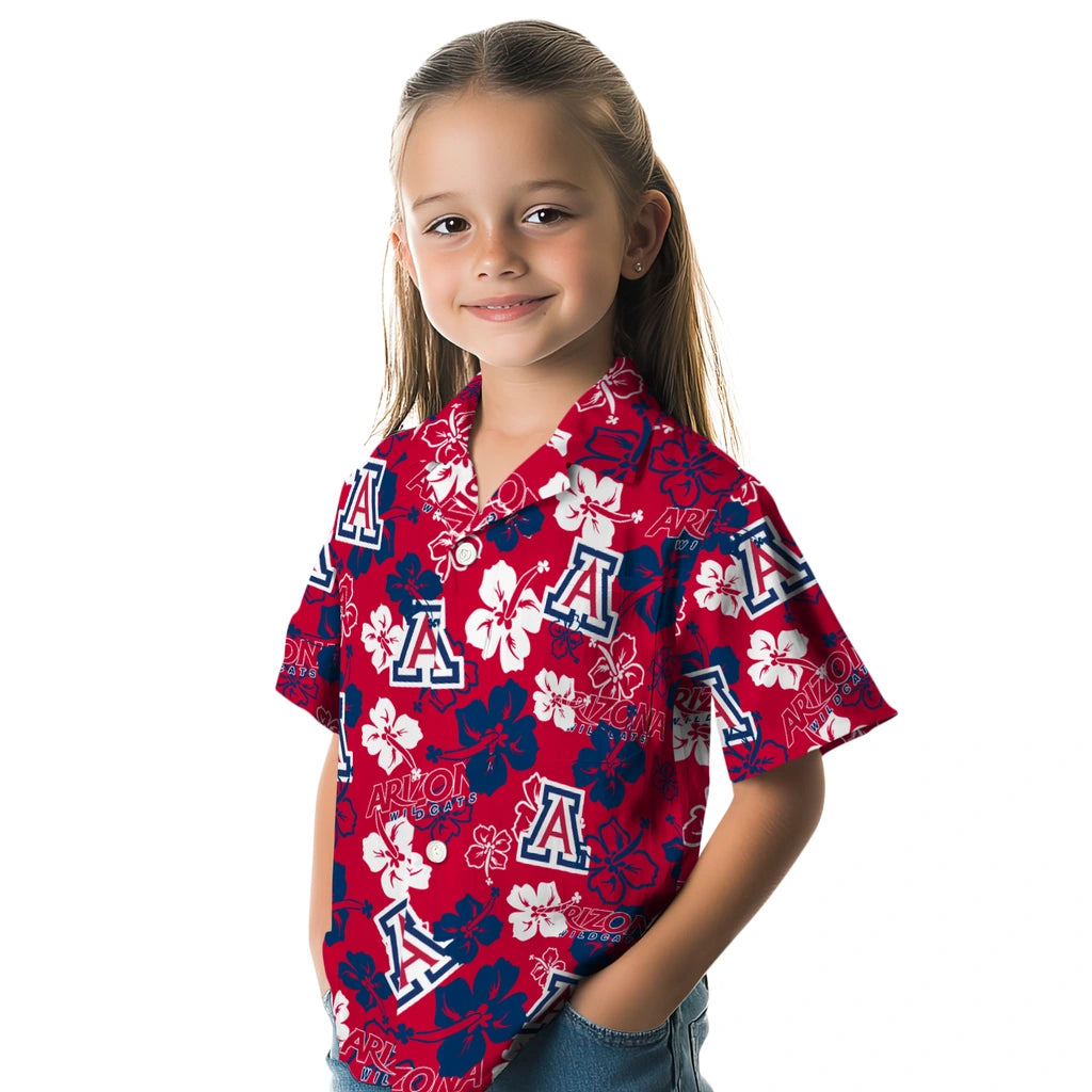 Arizona Wildcats Hibiscus Bloom Hawaiian Shirt – Moonbestprint
