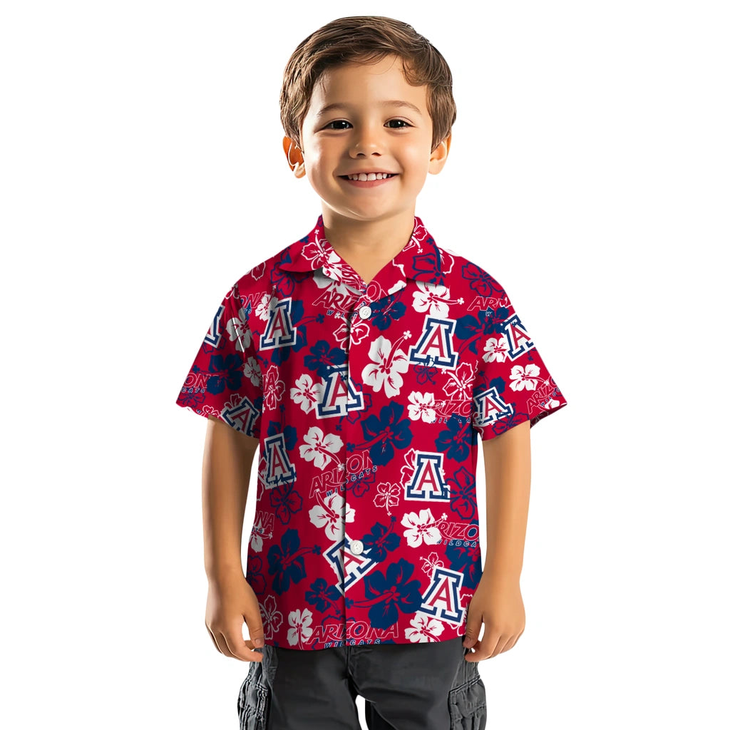 Arizona Wildcats Hibiscus Bloom Hawaiian Shirt – Moonbestprint