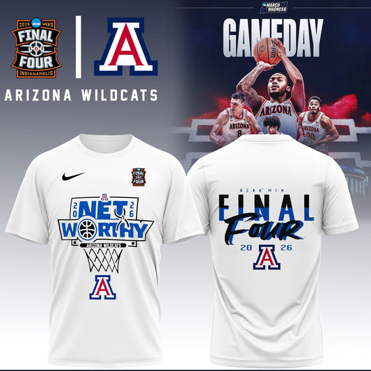 Arizona Wildcats Men's Basketball 2026 Five Four Tshirt Limited Edition | KJ49 Moonbestprint
