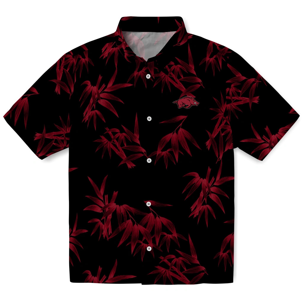 Arkansas Razorbacks Hawaiian Shirt - Bamboo Branches | Moonbestprint