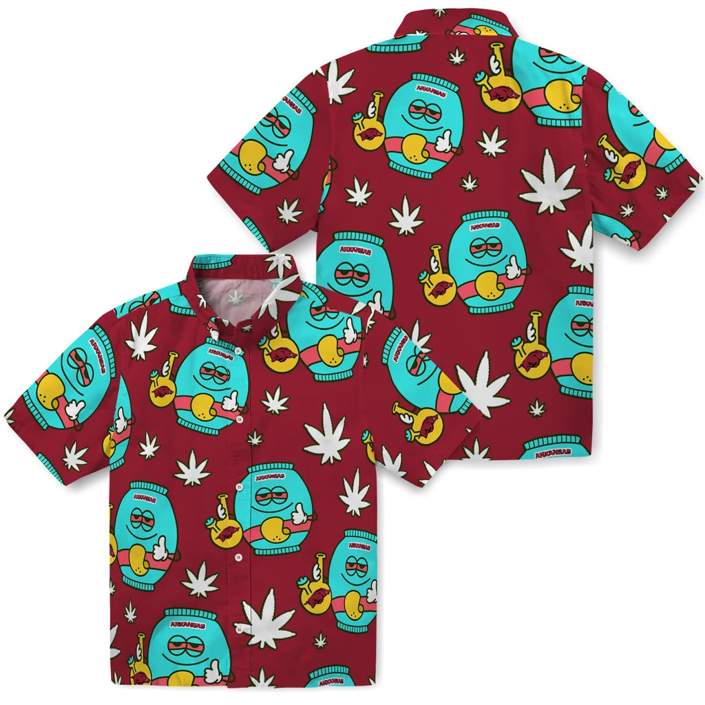 Arkansas Razorbacks Hawaiian Shirt - Chill Vibe | Moonbestprint