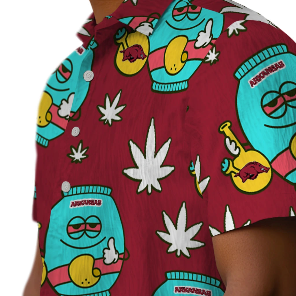 Arkansas Razorbacks Hawaiian Shirt - Chill Vibe | Moonbestprint